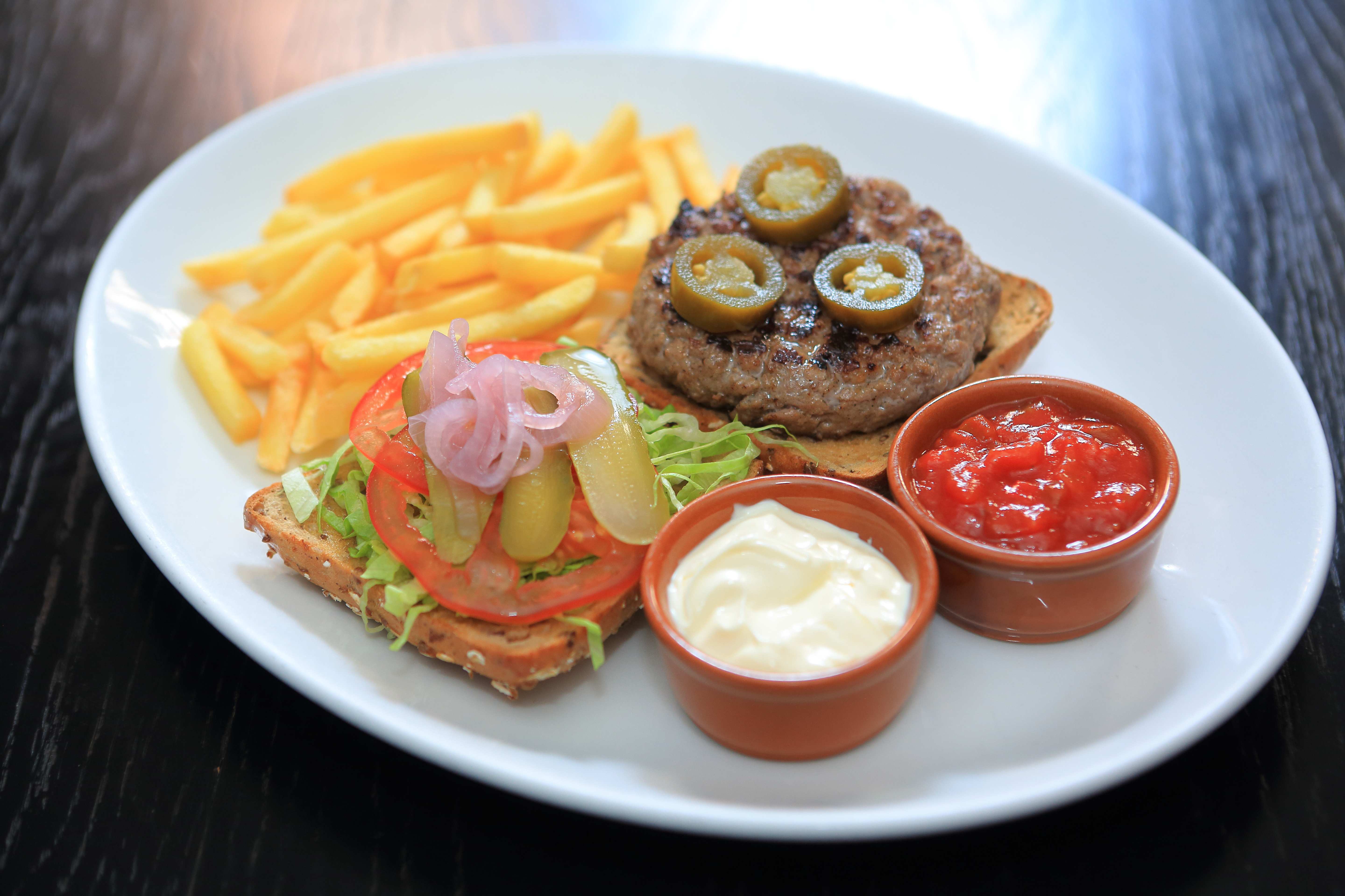 Chelsea burger halapenio mini