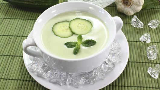 Feed cucumber soup