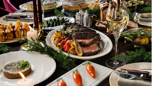 Feed 800 c contemporary steak novogodnij set      